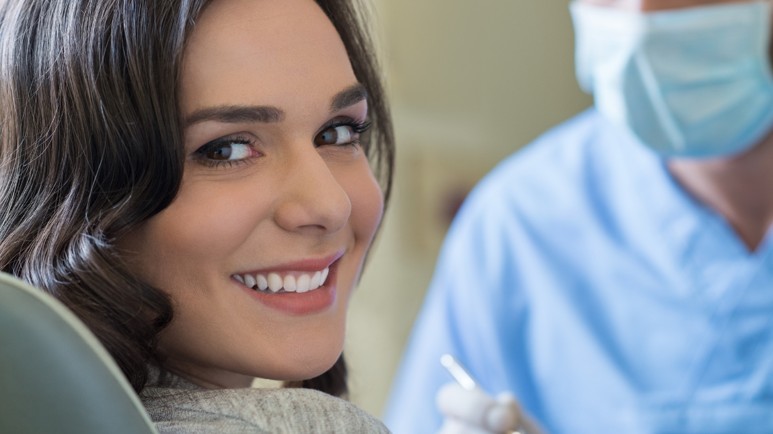 Smiling woman